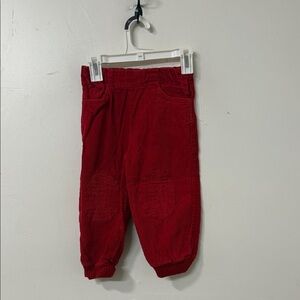 Kids Red Corduroy Pants 90’s vintage